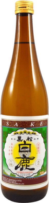 16,95 € Free Shipping | Sake Kuromatsu Hakushika Japan Bottle 70 cl