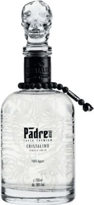 1 168,95 € Spedizione Gratuita | Tequila Padre Azul Cristalino Messico Bottiglia 70 cl