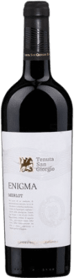 6,95 € Envio grátis | Vinho Tinto Tenuta San Giorgio Enigma Crianza I.G.T. Veneto Vêneto Itália Merlot 75 cl