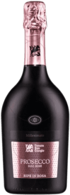 10,95 € Kostenloser Versand | Rosé Sekt Tenuta San Giorgio Seco — Trocken Millesimato, Rosé D.O.C. Prosecco Emilia-Romagna Italien Flasche 75 cl