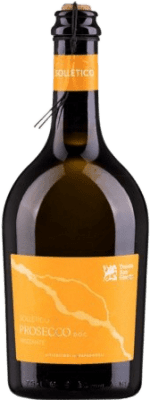 9,95 € Spedizione Gratuita | Spumante bianco Tenuta San Giorgio Solletico Frizzante Secco D.O.C. Prosecco Emilia-Romagna Italia Bottiglia 75 cl