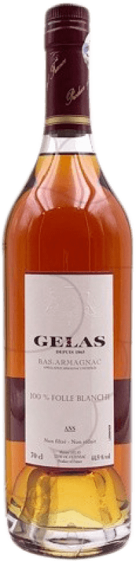 71,95 € Envio grátis | Armagnac Gelás Folle Blanche França 16 Anos Garrafa 70 cl