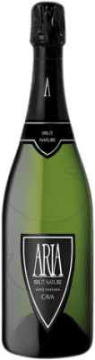 4,95 € 免费送货 | 白起泡酒 Segura Viudas Aria Brut Nature 预订 D.O. Cava 加泰罗尼亚 西班牙 瓶子 Medium 50 cl