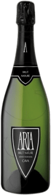 4,95 € Spedizione Gratuita | Spumante Bianco Segura Viudas Aria Brut Nature Riserva D.O. Cava Catalogna Spagna Mezza Bottiglia 37 cl