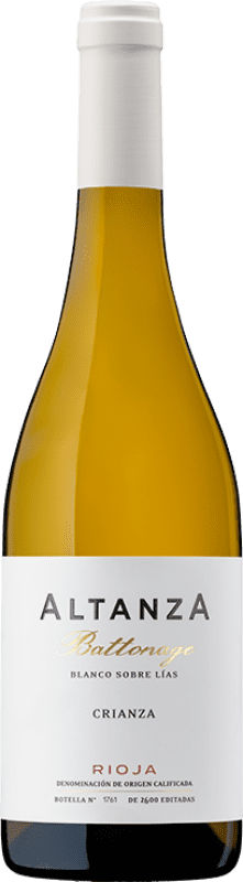 19,95 € Spedizione Gratuita | Vino Bianco Altanza Battonage D.O.Ca. Rioja La Rioja Spagna 75 cl