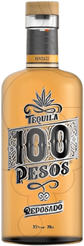 16,95 € Envío gratis | Tequila 100 Pesos Reposado México Botella 70 cl