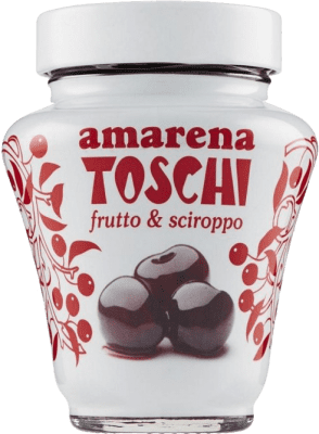 19,95 € Envio grátis | Licores Toschi Cereza Amarena Frutto & Sciroppo Itália Garrafa Medium 50 cl Sem Álcool