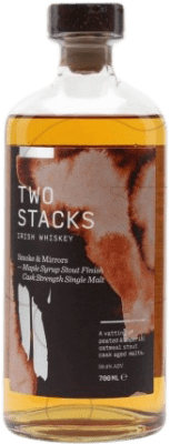 78,95 € Envío gratis | Whisky Single Malt Two Stacks Smoke Mirrors Irlanda Botella 70 cl
