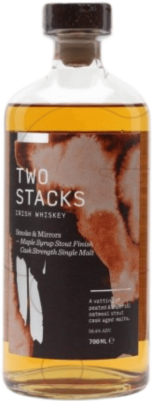 78,95 € 免费送货 | 威士忌单一麦芽威士忌 Two Stacks Smoke Mirrors 爱尔兰 瓶子 70 cl