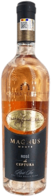 12,95 € Spedizione Gratuita | Vino rosato Crama Ceptura Cervus Magnus Monte Rosado Giovane Romania Cabernet Sauvignon Bottiglia 75 cl