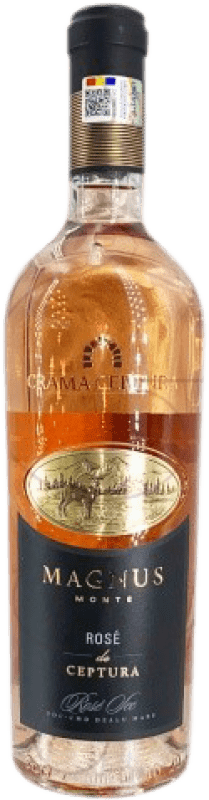 12,95 € 免费送货 | 玫瑰酒 Crama Ceptura Cervus Magnus Monte Rosado 年轻的 罗马尼亚 Cabernet Sauvignon 瓶子 75 cl