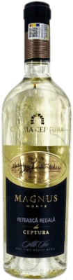 12,95 € Envío gratis | Vino blanco Crama Ceptura Cervus Magnus Monte Feteasca Regala Joven Rumanía Botella 75 cl