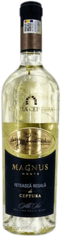 12,95 € Spedizione Gratuita | Vino bianco Crama Ceptura Cervus Magnus Monte Feteasca Regala Giovane Romania Bottiglia 75 cl