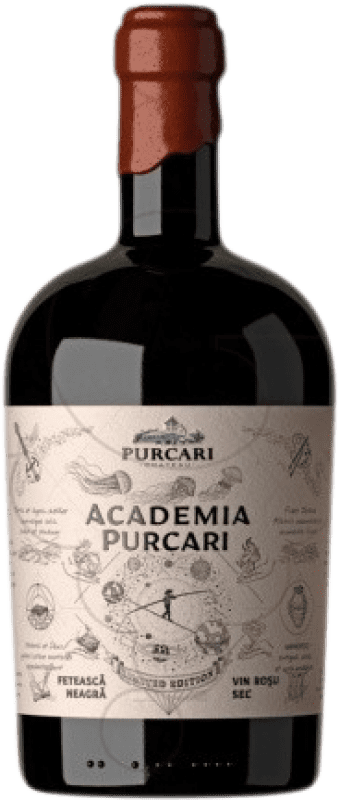 44,95 € Envio grátis | Vinho tinto Château Purcari Academia Moldávia, República Fetească Neagră Garrafa 75 cl