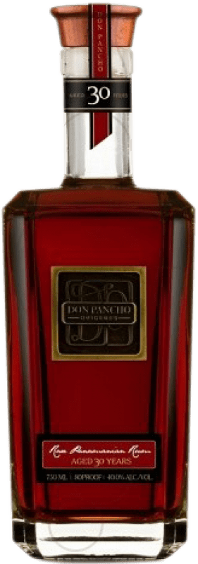 395,95 € Kostenloser Versand | Rum Don Pancho Panama 30 Jahre Flasche 70 cl