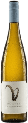 12,95 € Envio grátis | Vinho Branco Weingut Hörner Q.b.A. Pfälz Pfälz Alemanha Sauvignon 75 cl