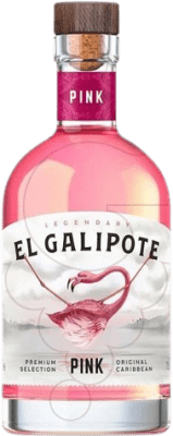 18,95 € Free Shipping | Liqueurs El Galipote Pink Lithuania 70 cl Rum