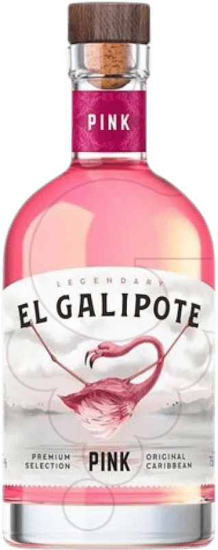 18,95 € Kostenloser Versand | Rum El Galipote Pink Licor Rum Litauen Flasche 70 cl