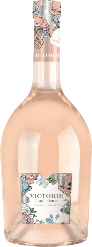 9,95 € Spedizione Gratuita | Vino Rosato Victorine l'Audacieuse Rosé — Rosato A.O.C. Côtes du Rhône Rhône Francia Bottiglia 75 cl