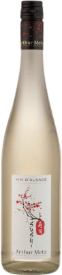 10,95 € Envio grátis | Vinho branco Maison Arthur Metz Sushi Blanc A.O.C. Alsace Alsácia França Garrafa 75 cl