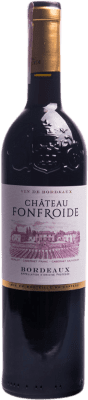 8,95 € 送料無料 | 赤ワイン Château Fonfroide A.O.C. Bordeaux ボルドー フランス ボトル 75 cl