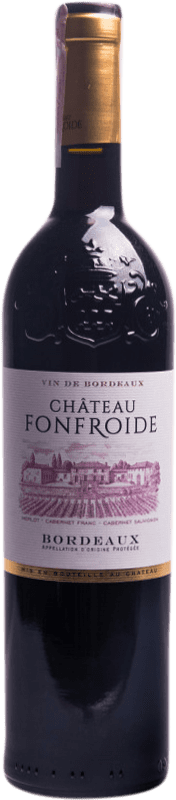 8,95 € Free Shipping | Red Wine Château Fonfroide A.O.C. Bordeaux Bordeaux France Bottle 75 cl