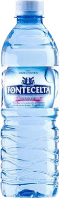 8,95 € 免费送货 | 盒装35个 水 Fontecelta Mineral Natural — 天然矿物 加利西亚 西班牙 中瓶装 50 cl PET — 塑料