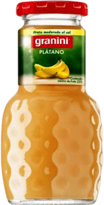 39,95 € Free Shipping | 24 units box Juice Granini Spain Small Bottle 20 cl Plátano — Banana