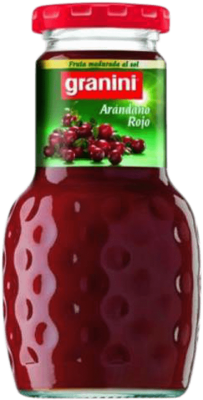 38,95 € Kostenloser Versand | 24 Einheiten Box Saft Granini Spanien Kleine Flasche 20 cl Arándanos Rojos — Preiselbeeren