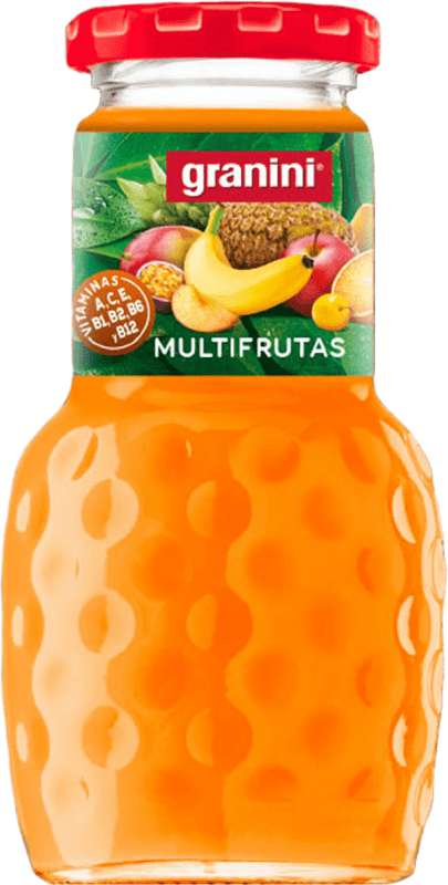 39,95 € Envoi gratuit | Boîte de 24 unités Jus Granini Cóctel de Frutas con Pulpa Espagne Petite Bouteille 20 cl