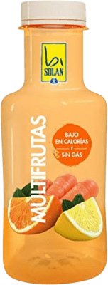 28,95 € Free Shipping | 24 units box Soft Drinks & Mixers Solán de Cabras Bisolan Multifruta PET Castilla y León Spain One-Third Bottle 33 cl