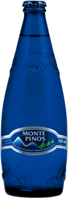 Water 20 units box Monte Pinos Premium Vidrio RET 50 cl