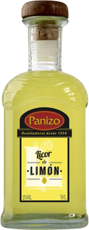 9,95 € Envio grátis | Licores Panizo Limón Castela e Leão Espanha Garrafa 70 cl