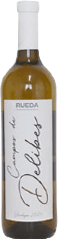 6,95 € Envio grátis | Vinho Branco Campos de Delibes D.O. Rueda Castela e Leão Espanha Verdejo 75 cl