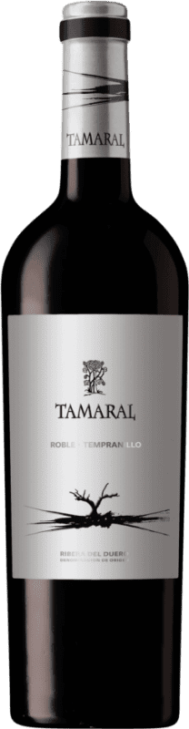 12,95 € Бесплатная доставка | Красное вино Tamaral Дуб D.O. Ribera del Duero Кастилия-Леон Испания Tempranillo — Темпранильо Бутылка 75 cl