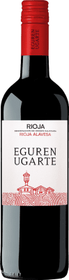 5,95 € Бесплатная доставка | Красное вино Eguren Ugarte Дуб D.O.Ca. Rioja Страна Басков Испания бутылка 75 cl