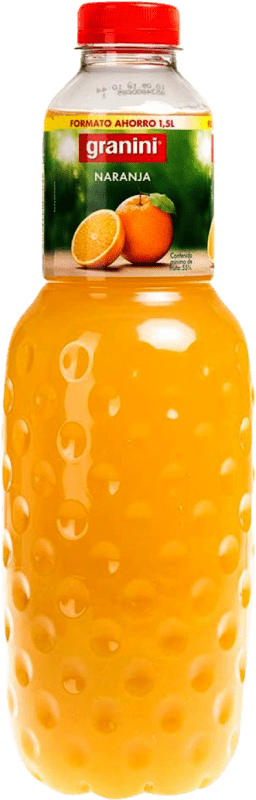 22,95 € Envoi gratuit | Boîte de 6 unités Boissons Fraîches Granini Naranja Espagne Bouteille 1 L
