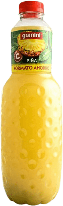 29,95 € 免费送货 | 盒装6个 饮料和搅拌机 Granini Piña 西班牙 特别的瓶子 1,5 L