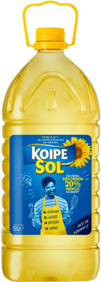 15,95 € 免费送货 | 橄榄油 Koipe Sol Girasol 安达卢西亚 西班牙 玻璃瓶 5 L