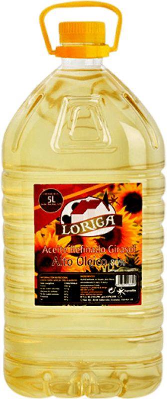 42,95 € Spedizione Gratuita | Olio da Cucina Azahar Girasol Alto Oleico 80% Spagna Caraffa 10 L