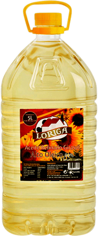 33,95 € Envio grátis | Óleo de Cozinha Azahar Girasol Alto Oleico 80% Espanha Garrafão 10 L