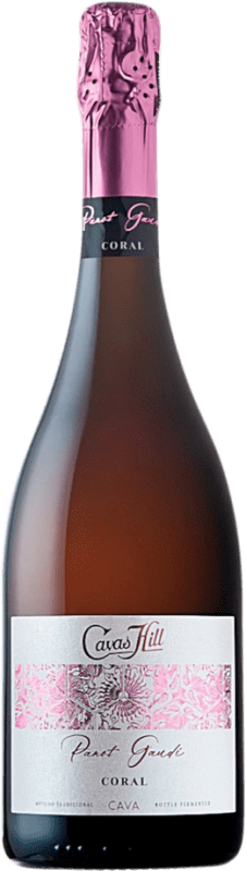 7,95 € Envio grátis | Espumante rosé Hill Panot Gaudí Coral Rose Pálido Brut D.O. Cava Catalunha Espanha Garrafa 75 cl