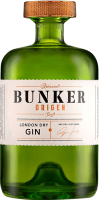 45,95 € Kostenloser Versand | Gin Bunker Origen London Dry Großbritannien Flasche 70 cl