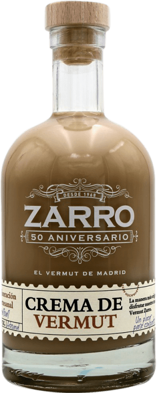 17,95 € Spedizione Gratuita | Crema di Liquore Sanviver Zarro Vermut Comunità di Madrid Spagna Bottiglia 70 cl