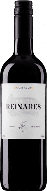5,95 € Envío gratis | Vino Tinto Eguren Ugarte Pazos de Reinares Cosecha D.O.Ca. Rioja La Rioja España 75 cl
