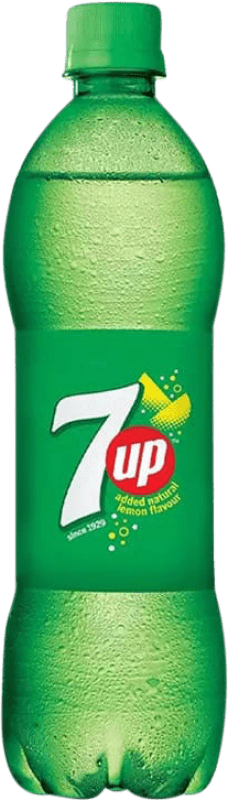 49,95 € Envío gratis | Caja de 12 unidades Refrescos y Mixers Seven Up 7up PET España Botella 1 L