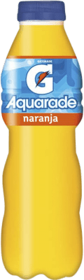 51,95 € 免费送货 | 盒装12个 饮料和搅拌机 Gatorade Aquarade Naranja PET 西班牙 瓶子 Medium 50 cl