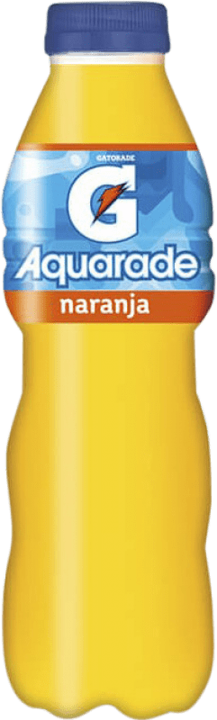 53,95 € Spedizione Gratuita | Scatola da 12 unità Bibite Gatorade Aquarade Spagna Bottiglia Medium 50 cl PET Naranja — Arancia