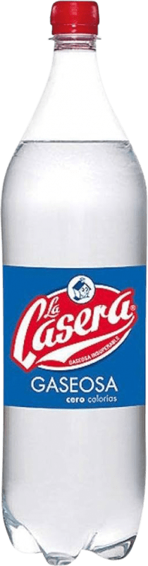 21,95 € Envoi gratuit | Boîte de 12 unités Boissons et Mixers La Casera Gaseosa PET Espagne Bouteille 1 L