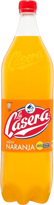 Getränke und Mixer 6 Einheiten Box La Casera Naranja 2 L